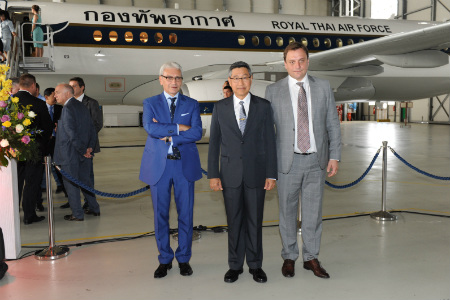 Royal Thai Air Force Takes Delivery of Sukhoi Business Jet