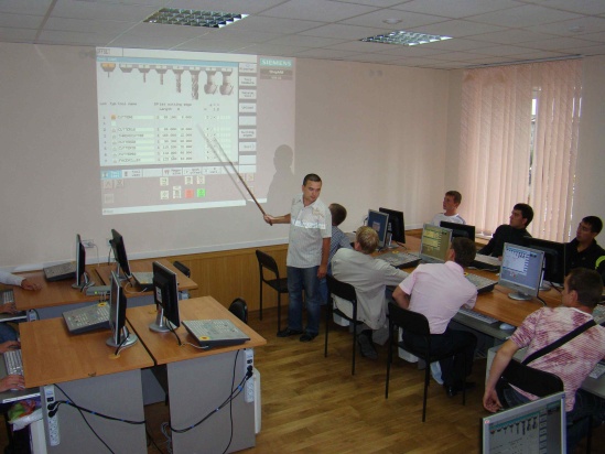 Training of young workers of the IAP